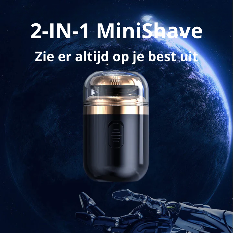 2-IN-1 MiniShave | Super krachtig en effectief!