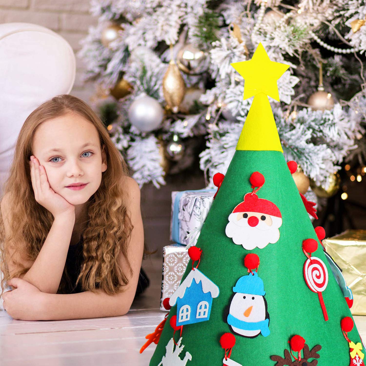 Montessori 3D Kerstboom™ | Creatief en leerzaam kennismaken met kerst
