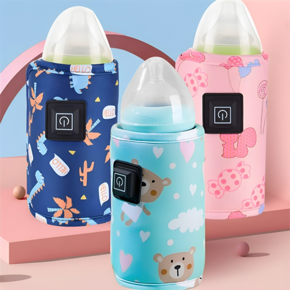 On-The-Go Baby Flessenwarmer - De onmisbare reisaccessoire voor ouders
