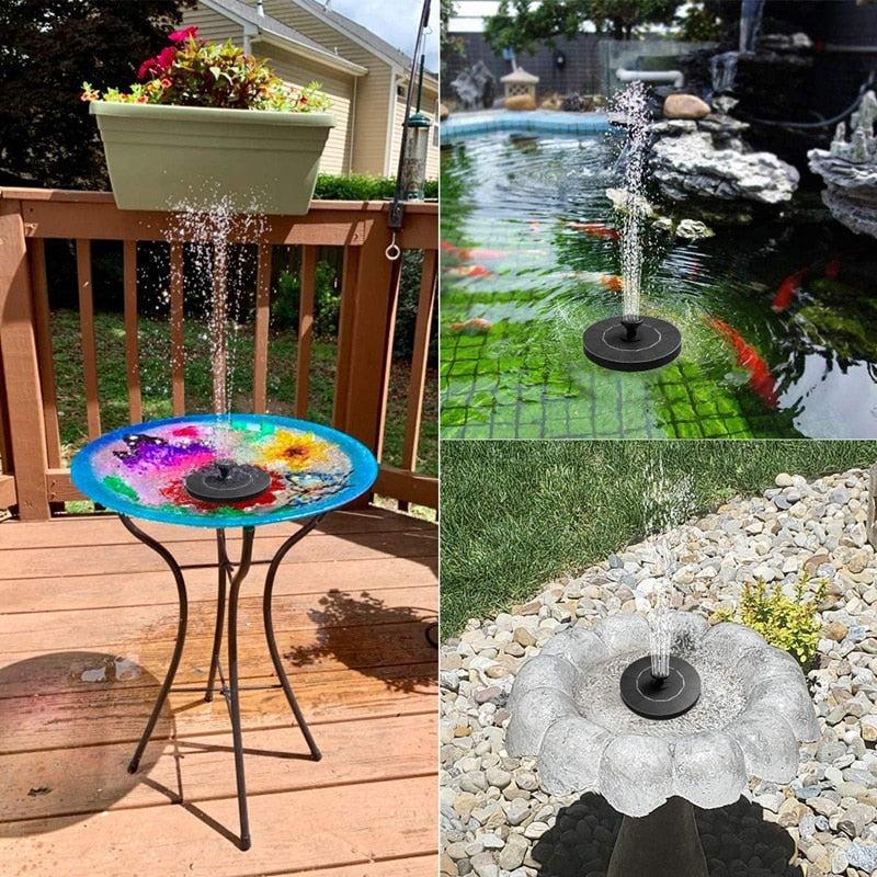 Solar fontein