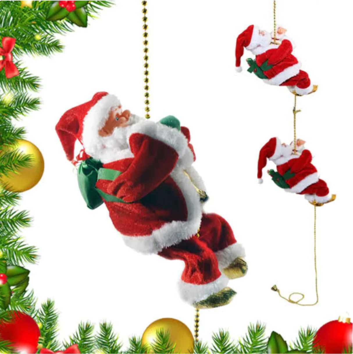 Santa™ - Elektrisch klimmende kerstman